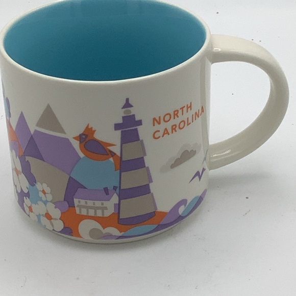 Starbucks 2015 North Carolina You Are Here Series Mug - Picture 1 of 8